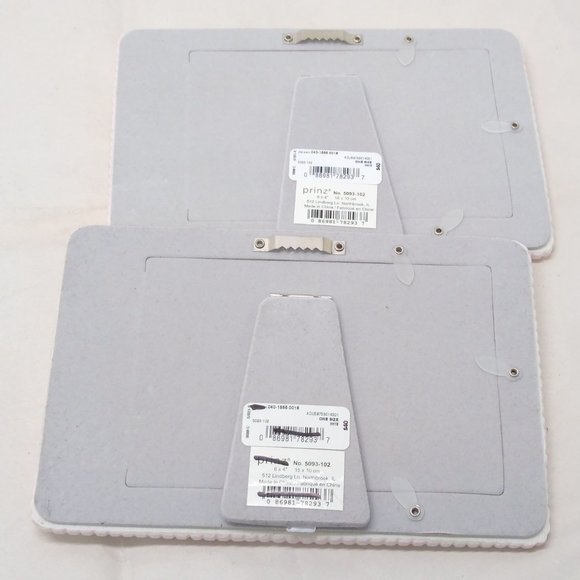 Prinz Born to be Wild Owl Resin Frames (2) Perfect Baby Shower Gift NWT - Picture 8 of 10